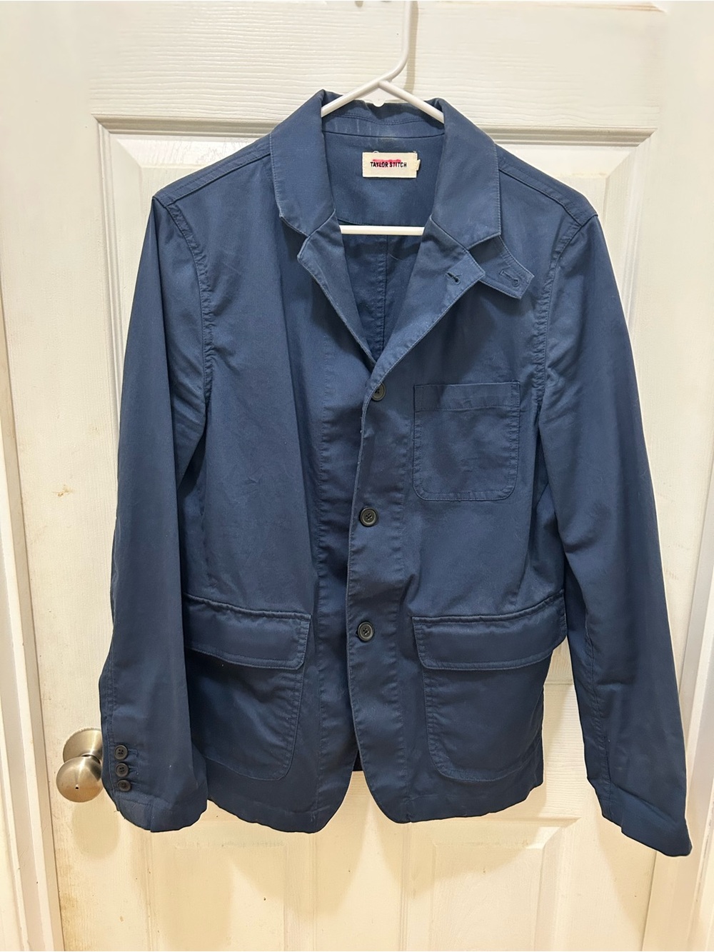 Taylor Stitch Navy Gibson blazer Blue